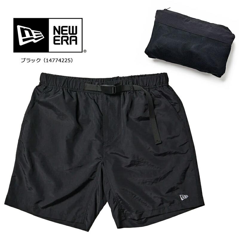 NEW ERA（ニューエラ） ウェブベルト ショートパンツ ブラック 2026春