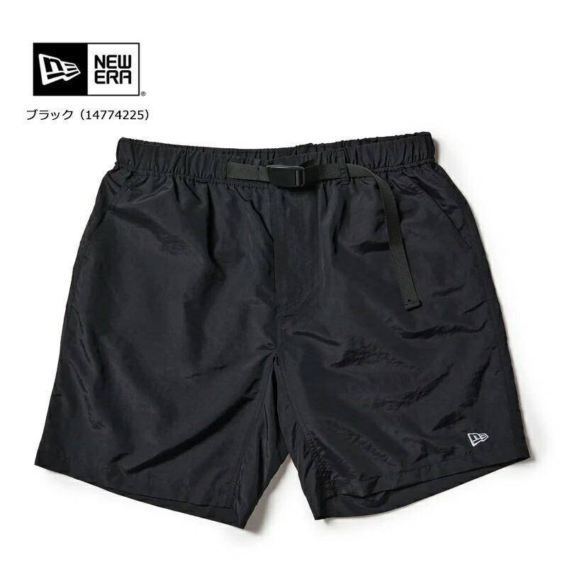 NEW ERA（ニューエラ） ウェブベルト ショートパンツ ブラック 2026春
