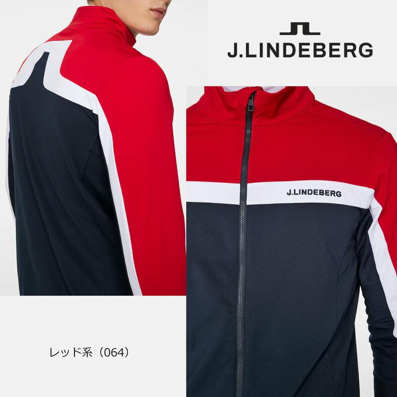 J.LINDEBERG ジェイリンドバーグ ダブルジップジャケット 裏起毛 M J.LINDEBERG ジェイリンドバーグ ダブルジップジャケット 裏起毛 M