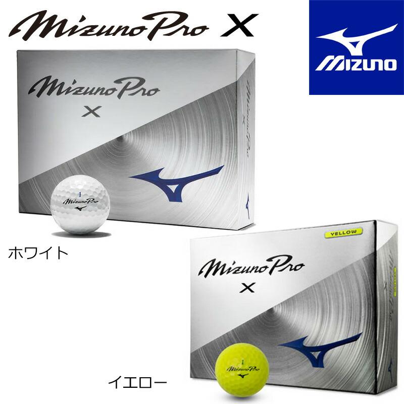 MIZUNO（ミズノ） Mizuno Pro X ゴルフボール 1ダース（12球）2025 