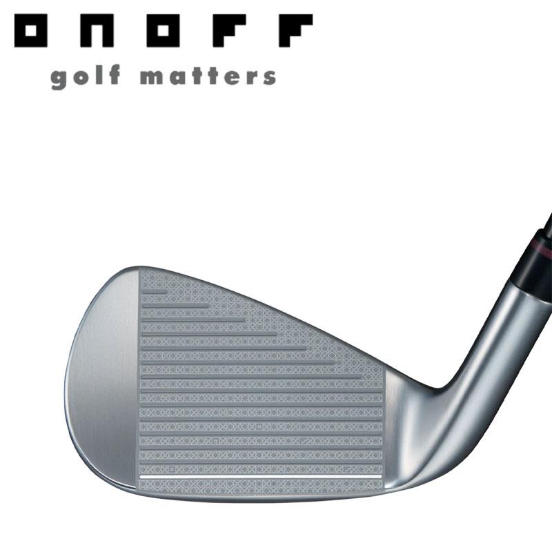 ONOFF（オノフ） （予約）オノフ アイアンセット アカ（#7-PW 4本