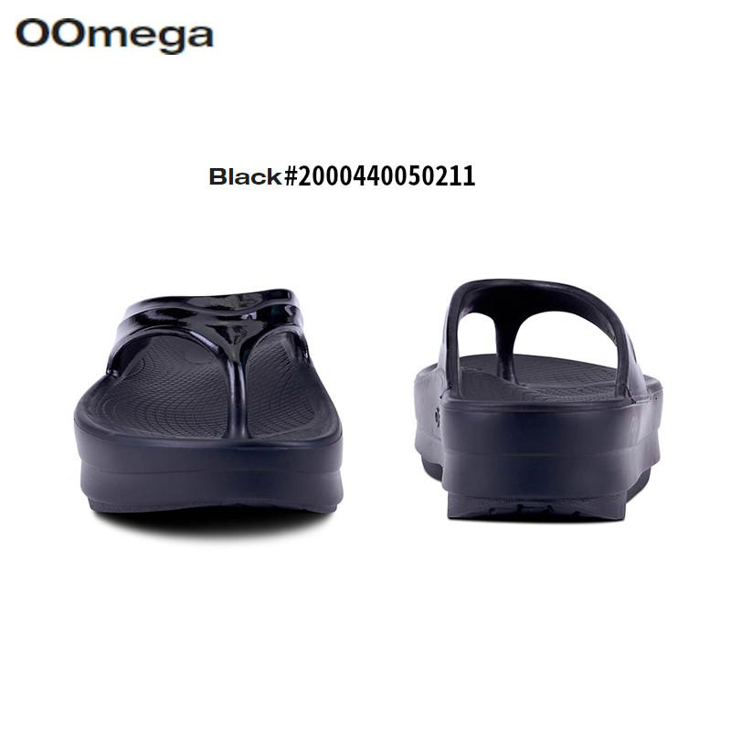 【正規販売店】OOFOS OOmega  ブラック（#2000440050211）ウーフォス ウーメガ リカバリー サンダル 驚異の衝撃吸収サポート｜golftown｜04