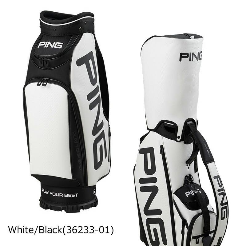 PING ピン ゴルフ TOUR LITE キャディバッグ（CB-P223）White/Black（36233-01）2022｜golftown｜02