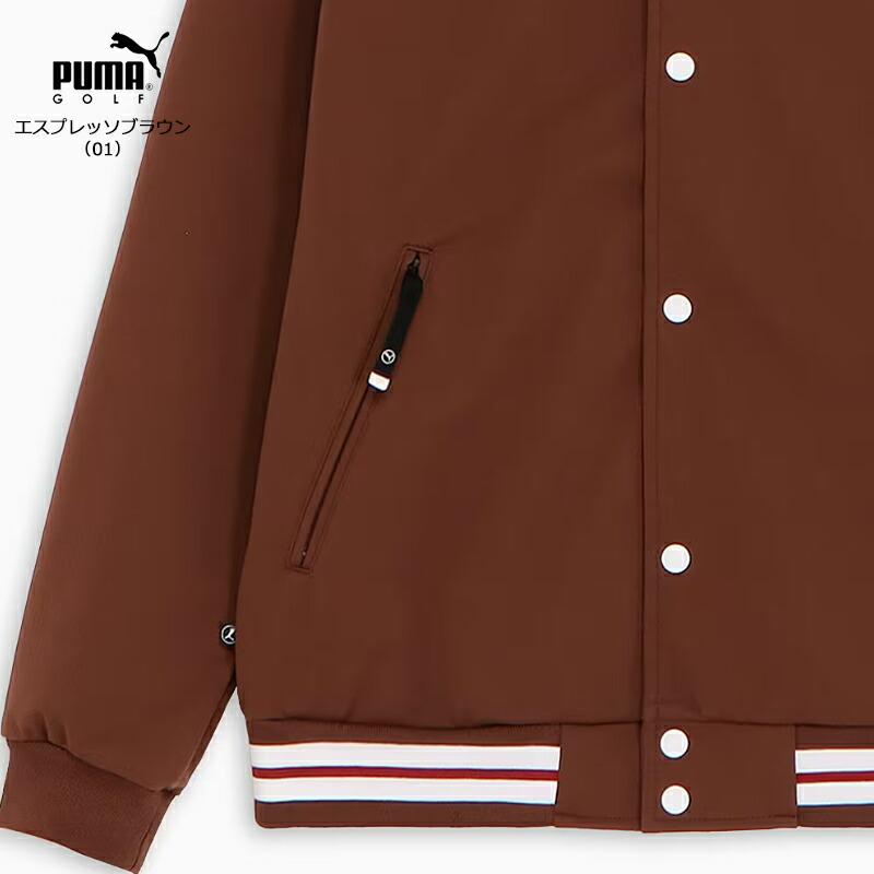 PUMA プーマ ゴルフ PC ストレッチ ウィンド ボンバー PUMA プーマ ゴルフ PC ストレッチ ウィンド ボンバー
