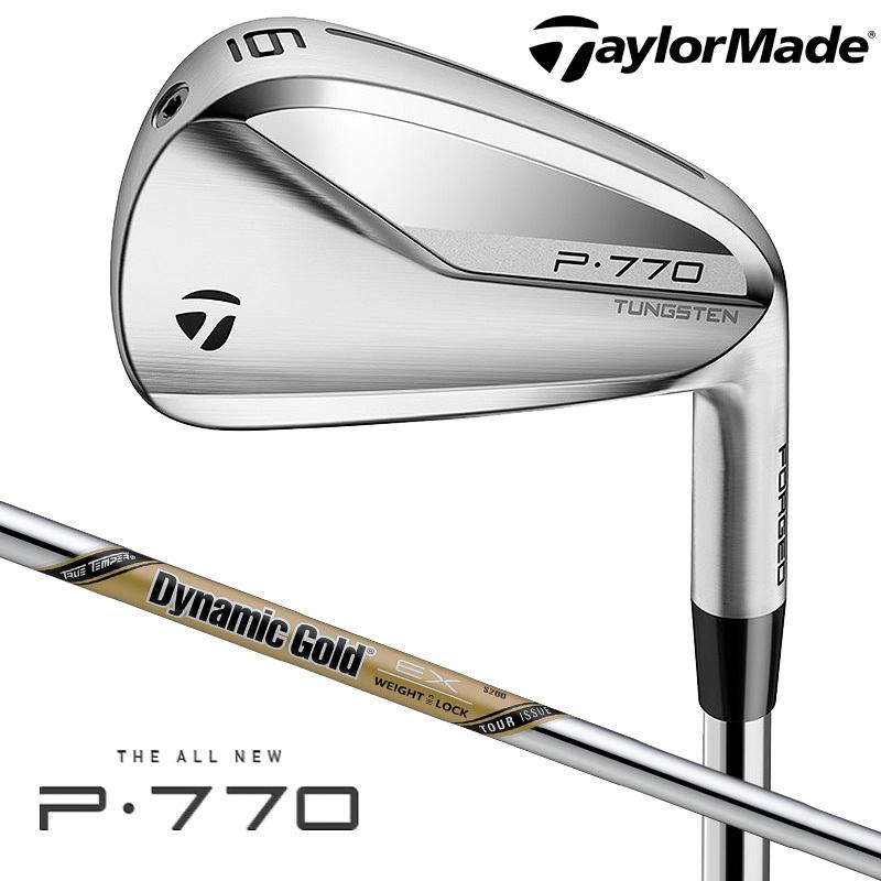 テーラーメイド P770 アイアン6本セット（#5〜Pw）ダイナミックゴールド EX TOUR ISSUE スチールシャフト（日本仕様）