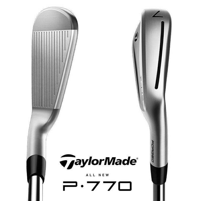 テーラーメイド P・770 アイアン6本セット（#5〜Pw）ダイナミックゴールド EX TOUR ISSUE スチールシャフト（日本仕様）2023｜golftown｜02