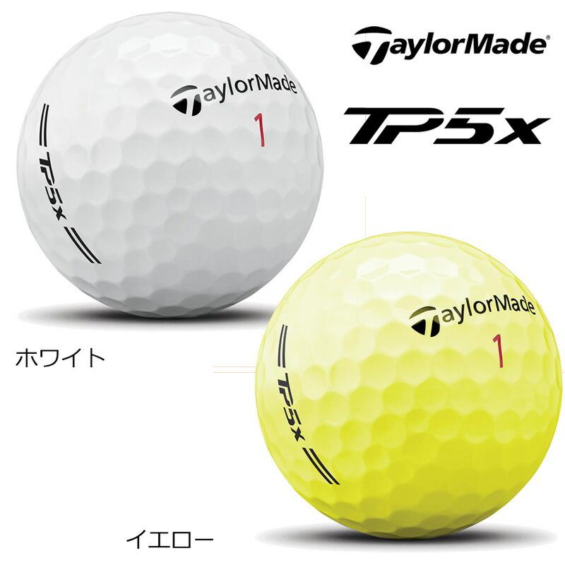 TaylorMade（テーラーメイド） TP5x ボール 1ダース(12球)【日本正規品
