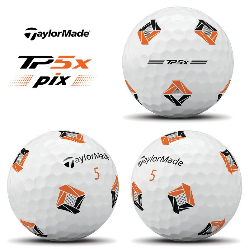 TaylorMade（テーラーメイド） TP5x Pix ボール 1ダース(12球)【日本 