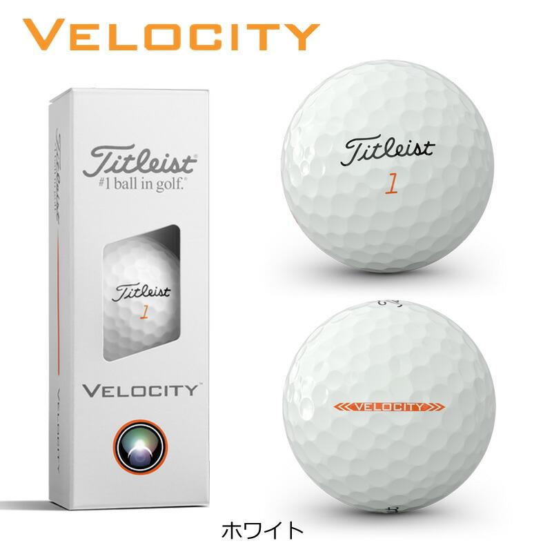 Titleist（タイトリスト） 2026 ベロシティ ゴルフボール 1ダース （12