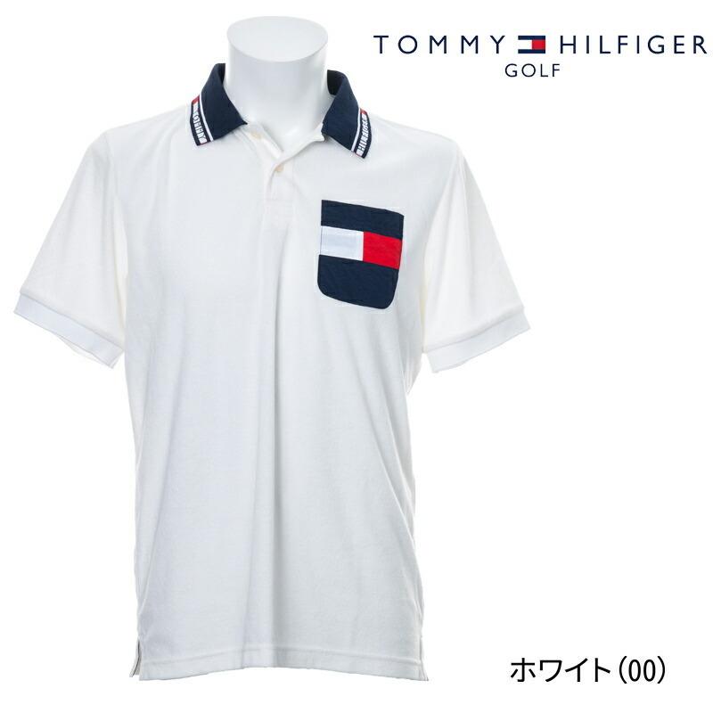 21春夏 トミーヒルフィガー ゴルフ シグネチャー フラッグ テリー ポロ Thma137 メンズ 半袖ポロシャツ パイル ゴルフギアサージ 通販 Paypayモール