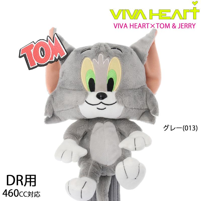 セール 春夏 ビバハート トムとジェリー ドライバー用ヘッドカバー トム 016 ゴルフギアサージ 通販 Paypayモール