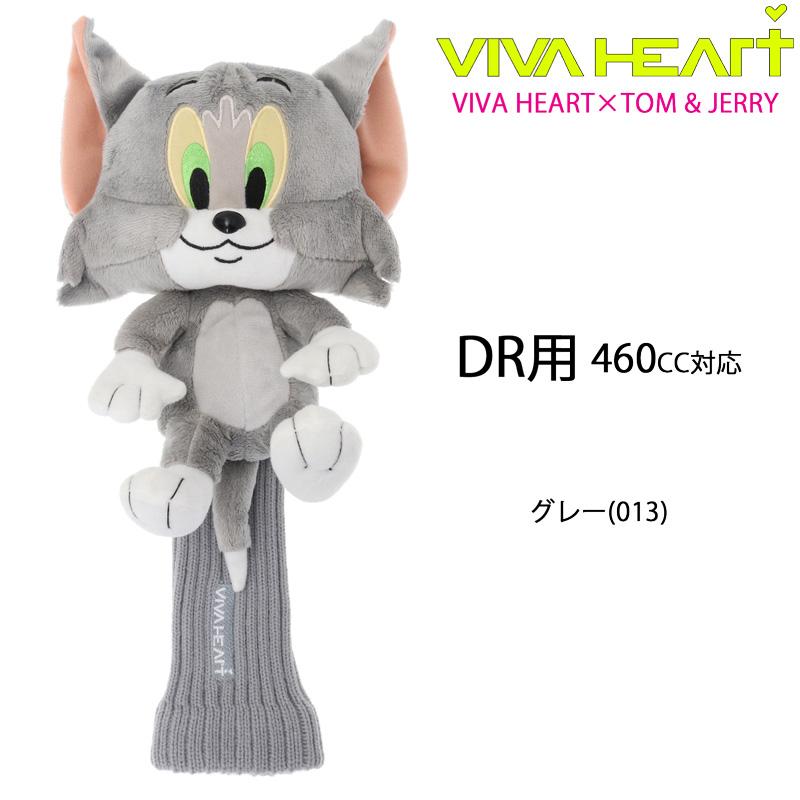 セール 春夏 ビバハート トムとジェリー ドライバー用ヘッドカバー トム 016 ゴルフギアサージ 通販 Paypayモール