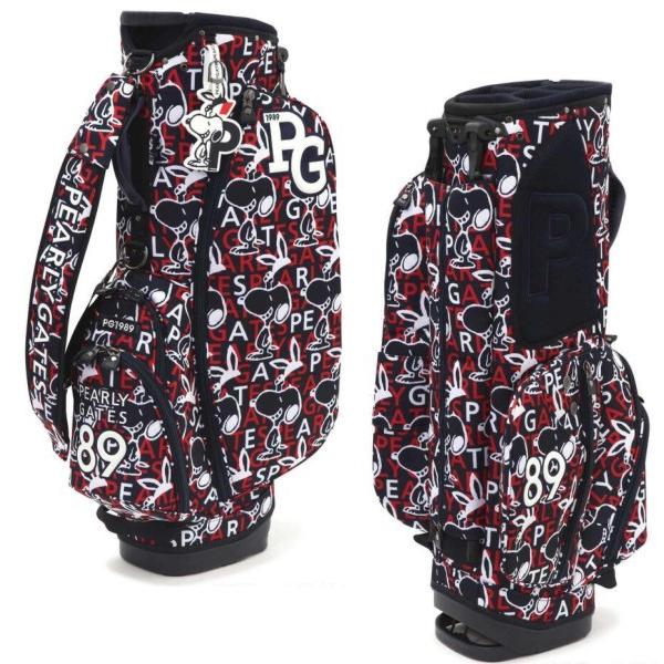 New Snoopy Pearlygates スヌーピーbyパーリーゲイツ スヌーピーコラボ総柄スタンド型キャディバッグ 053 Snoopy 正規品 053 パーリーゲイツbyゴルフウエーブ 通販 Yahoo ショッピング