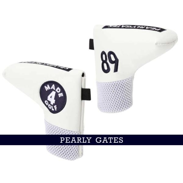 PEARLYGATES パーリーゲイツ 定番スマイル・スマイルパターカバー ピン・ブレードタイプ 053-2984020【定番スマイルスマイル】｜golfwaveonline2｜03