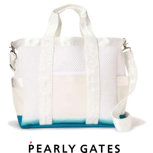 限定品 【PREMIUM SALE 40%OFF】PEARLY GATES パーリーゲイツ グラデーションカラーUNDYED BIGトートバッグ ショルダー付き ボストンバッグ 053-2281800/22C 【2395420548】(12012円)
