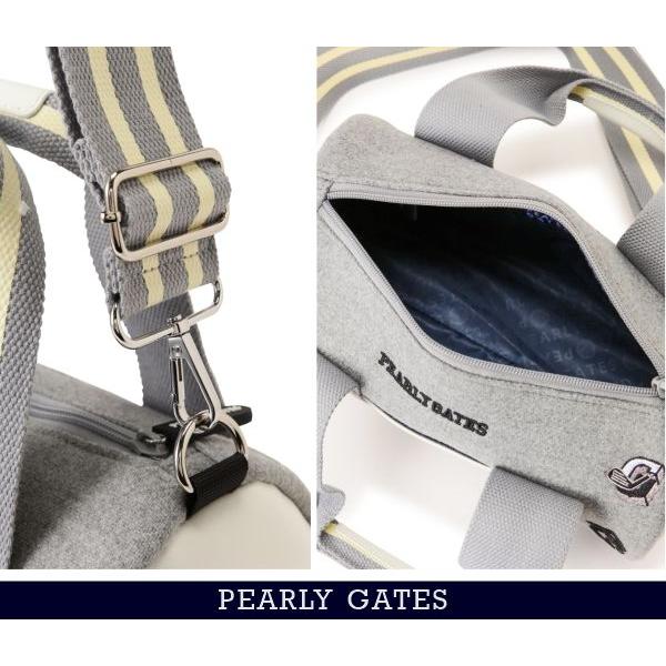 パーリーゲイツ　カレッジワッペン　カートバッグ PEARLY GATES（パーリーゲイツ） 【PREMIUM SALE 50%超OFF】 カレッジ
