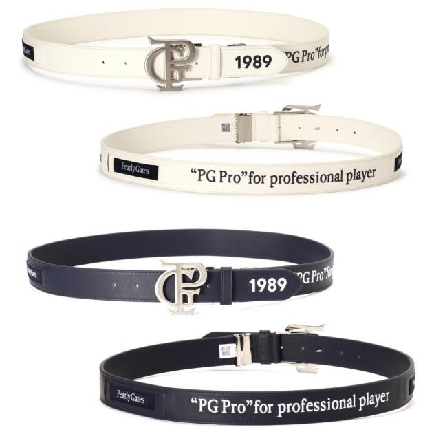 【NEW】PEARLY GATES パーリーゲイツ ”PG PRO” Series. PGバックル ロゴ刺しゅうベルト 053-4182301/24A｜golfwaveonline2｜03