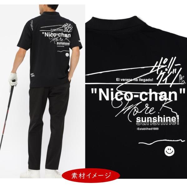 パーリーゲイツ PEARLY GATES 6口鹿の子 アンチロゴ柄半袖ポロシャツ