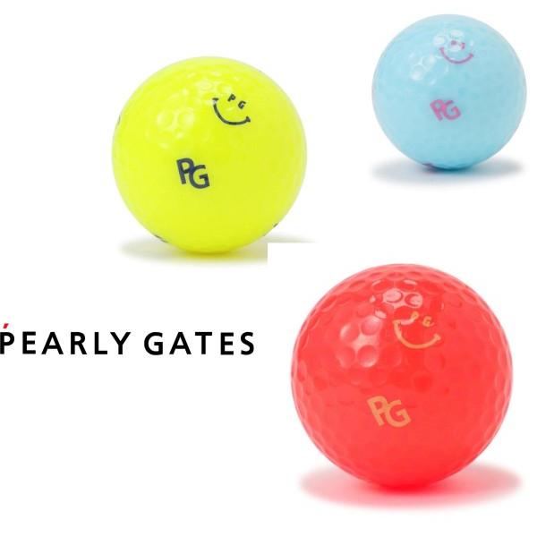 【NEW】PEARLY GATES パーリーゲイツ PG BIG!スマイル!! カラーボール 3個入り（1スリーブ） 053-4984312/24A｜golfwaveonline2｜02