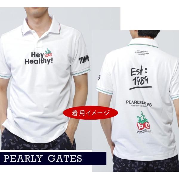 新品パーリーゲイツ半袖トップスタグ付き24,200円吸水速乾メンズ