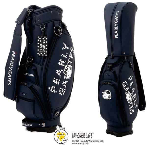 PEARLY GATES（パーリーゲイツ） 【SNOOPY】 合皮キャディバッグ (46