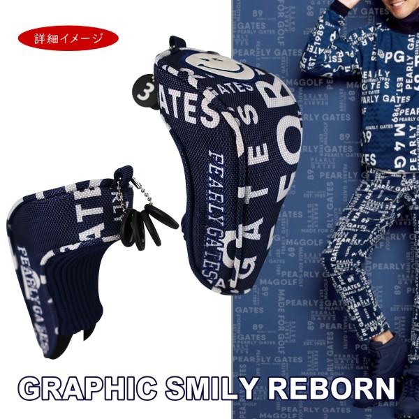 PEARLY GATES（パーリーゲイツ） 【数量限定販売】【GRAPHIC-SMILY