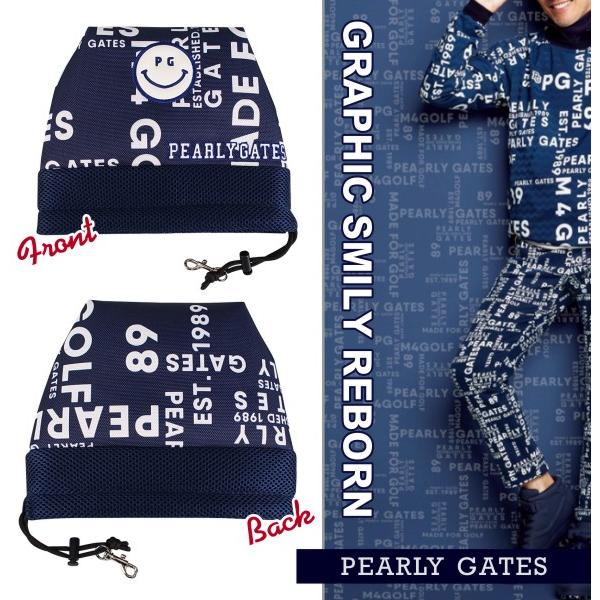 PEARLY GATES（パーリーゲイツ） 【数量限定販売】【GRAPHIC-SMILY