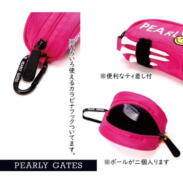 PEARLY GATES（パーリーゲイツ） 【NEW】PEARLY GATES ロゴ×PG SMILE