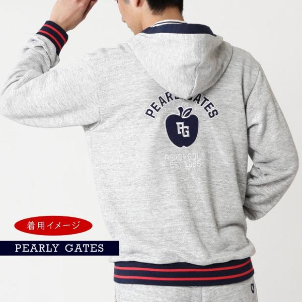 パーリーゲイツ　裏起毛パーカー PEARLY GATES（パーリーゲイツ） 【NEW】PEARLY GATES ドライミックス