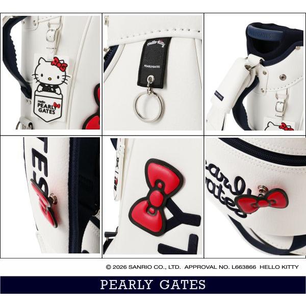 ひ*こ様 PEARLY GATES キャディバッグ PEARLY GATES（パーリーゲイツ） キャディバッグ : PEARLY GATES by
