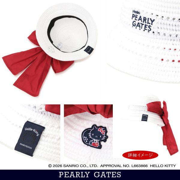PEARLY GATES（パーリーゲイツ） 【Hello Kitty×PEARLY GATES】 リボン