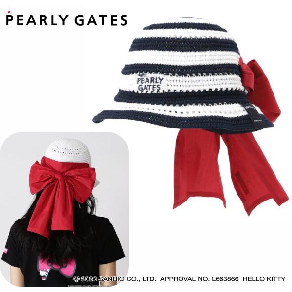 PEARLY GATES（パーリーゲイツ） 【Hello Kitty×PEARLY GATES】 リボン