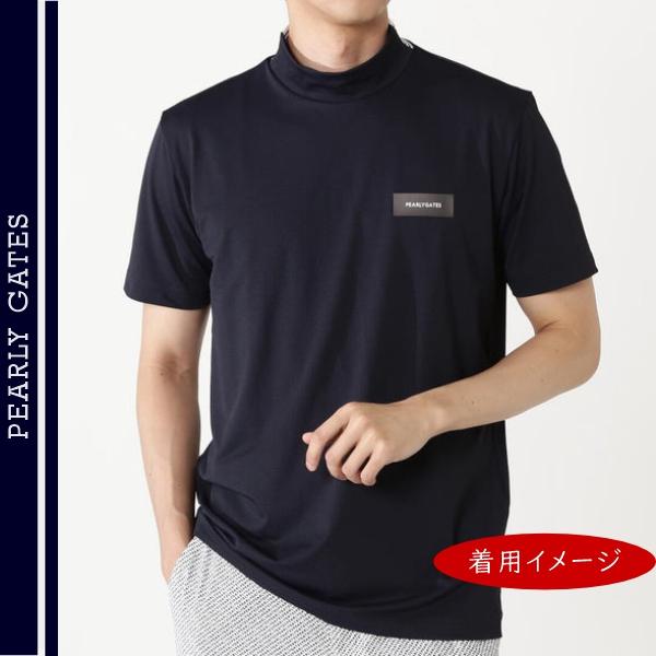 ★新品★2025年モデル PEARLY GATES モックネック　サイズ　0 PEARLY GATES（パーリーゲイツ） 【NEW】PEARLY GATES 接触冷感/吸水速