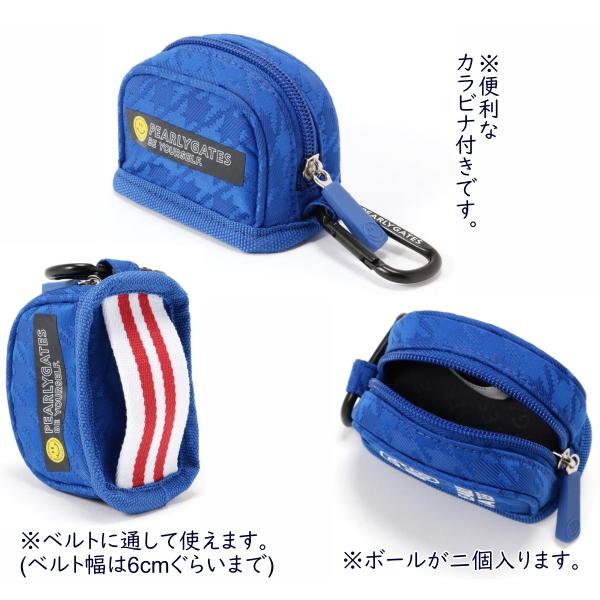 パーリーゲイツ カートバッグ 限定品 ボールポーチ PEARLY GATES（パーリーゲイツ） 【NEW】PEARLY GATES ≪PG is PG