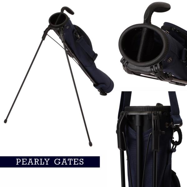 PEARLY GATES ブラック　セルフバッグ PEARLY GATES（パーリーゲイツ） 【NEW】PEARLY GATES パーリーゲイツ