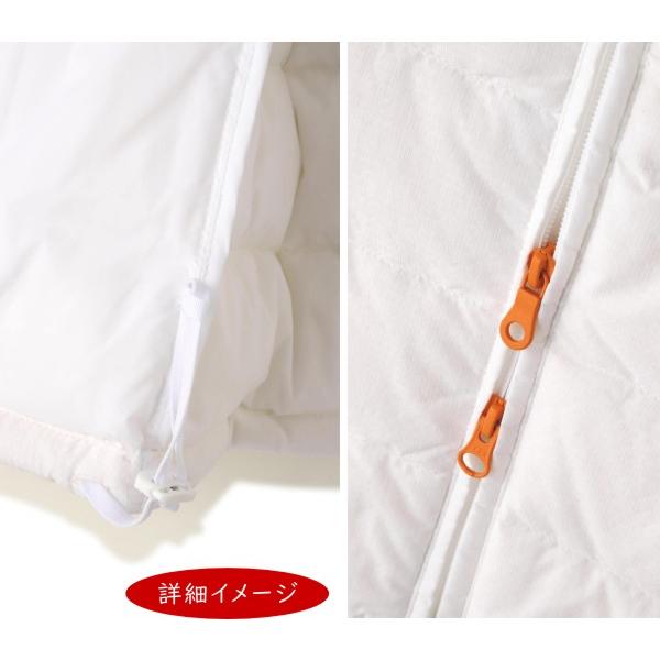 パーリーゲイツ】（美品）2WAYダウンジャケット オレンジに近い