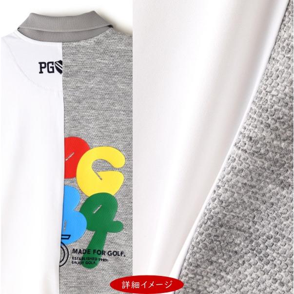 【PREMIUM OUTLET 50%OFF】PEARLY GATES パーリーゲイツ DRY MIX × ポップコーン\"Relax\" レディス35th半袖ポロシャツ 055-4260808/24Cの画像