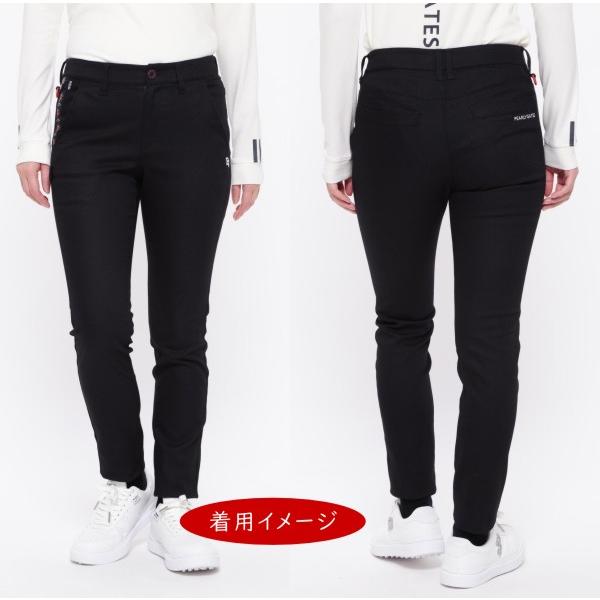 【PREMIUM SALE 30%超OFF】PEARLYGATES パーリーゲイツ レディス 超長綿ライジングドビーパンツ 055-5131202/25AF【正規品】の画像