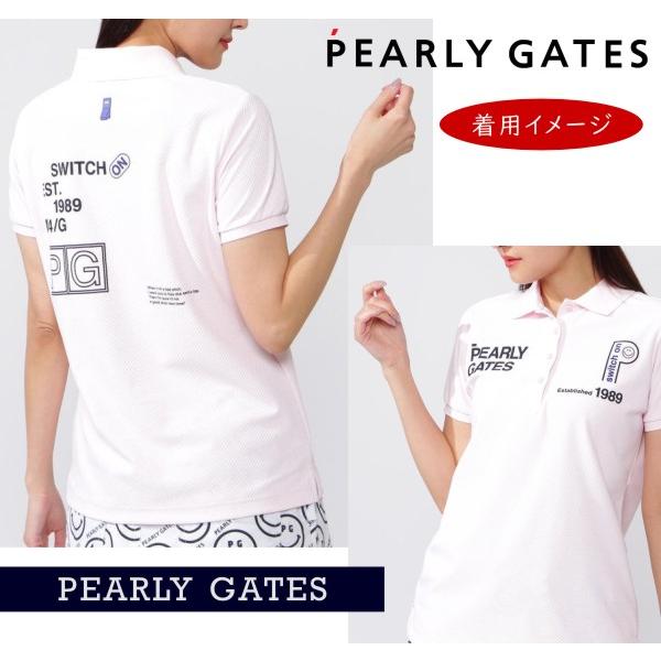PEARLY GATES パーリーゲイツ フード付き 半袖 シャツ 1 ホワイト PEARLY GATES（パーリーゲイツ） 【PREMIUM SALE 50%OFF】PEARLY GATES