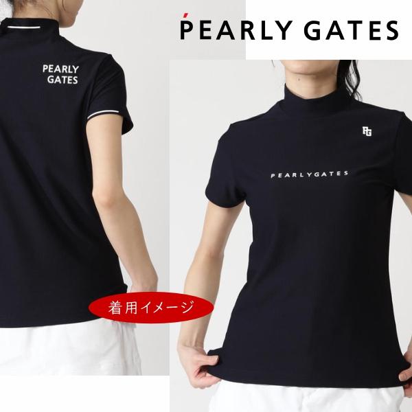 【NEW】PEARLY GATES パーリーゲイツ 4WAYストレッチリップル レディス 半袖モックシャツ 055-6167303/26A【正規品】_2