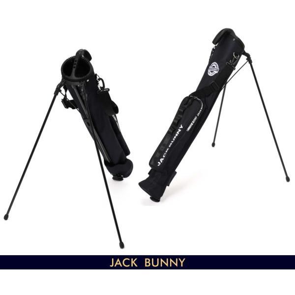 【超美品】 【NEW】Jack Bunny!! by PEARLY GATES ジャックバニー!! ロゴファスナー 定番系 セルフスタンドバッグ 262-3984708/23C 【F1996174933】(10010円)