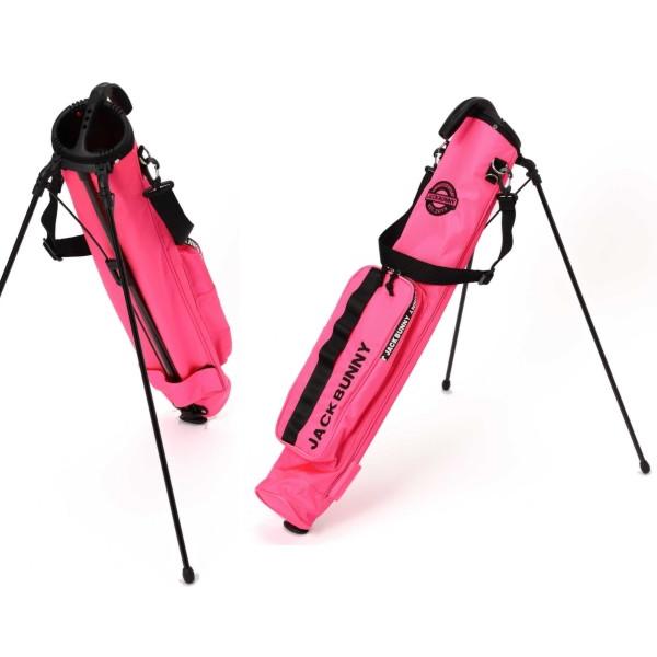 【超美品】 【NEW】Jack Bunny!! by PEARLY GATES ジャックバニー!! ロゴファスナー 定番系 セルフスタンドバッグ 262-3984708/23C 【F1996174933】(10010円)