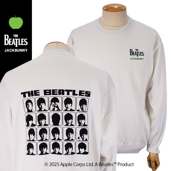 Jack Bunny! セーター 6（LL）サイズ ホワイト ホワイト セーター 6 サイズ LLジャックバニー メンズ ゴルフ ウェア