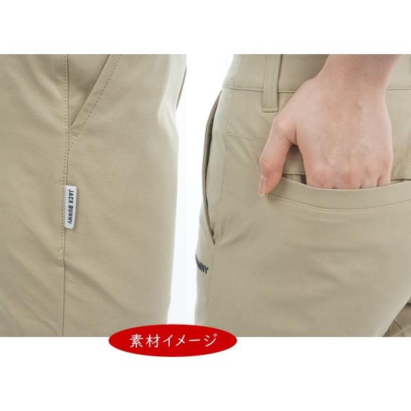 新品 パーリーゲイツ ジャックバニー ポリエステルツイルパンツ(5)L/ベージュ Jack Bunny!!（ジャックバニー） 【PREMIUM SALE 30%OFF】Jack Bunny