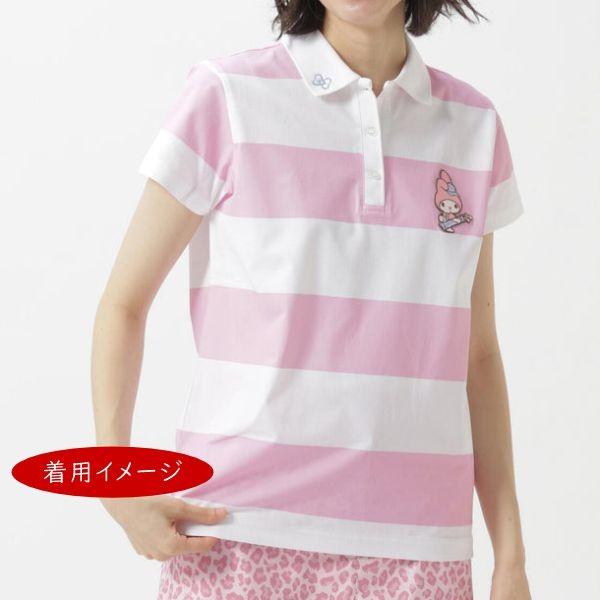 Jack Bunny!! クロミコラボ ストライプポロシャツ ゴルフウェア Jack Bunny!!（ジャックバニー） 【NEW】Jack Bunny!! ジャックバニー