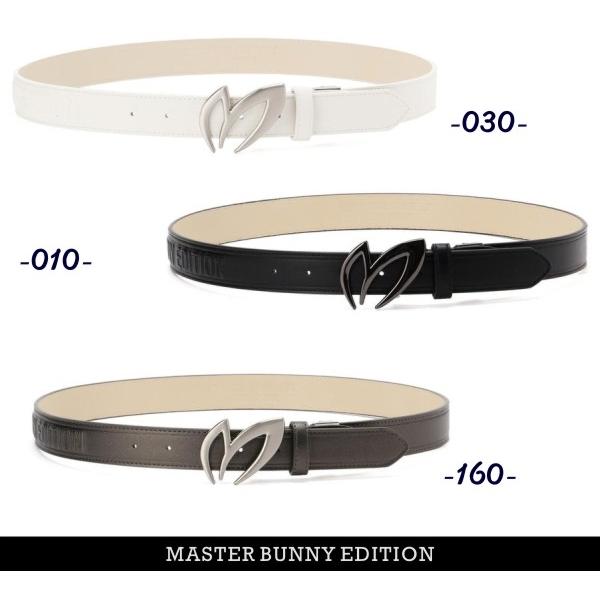マスターバニー MASTERBUNNYEDITION Ｍバックル ロゴベルト MASTER BUNNY EDITION（マスターバニーエディション） 【PREMIUM SALE
