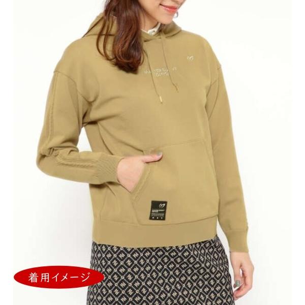 【PREMIUM CHOICE】マスターバニーbyパーリーゲイツ MASTER BUNNY EDITION レディスニット フーディプルオーバー/ニットパーカー =JAPAN MADE= 759-2272902/22D 