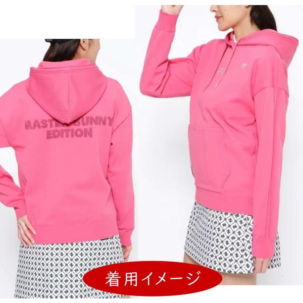 【PREMIUM CHOICE】マスターバニーbyパーリーゲイツ MASTER BUNNY EDITION レディスニット フーディプルオーバー/ニットパーカー =JAPAN MADE= 759-2272902/22D 