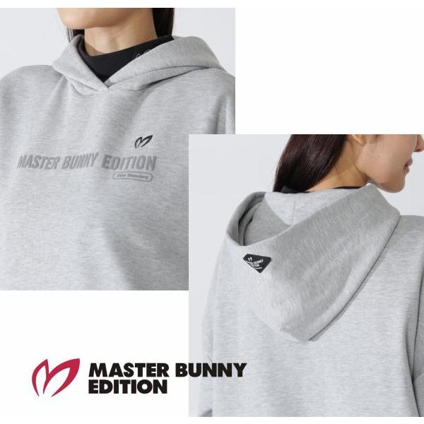 【NEW】マスターバニーbyパーリーゲイツ MASTER BUNNY EDITION レディス ベア裏毛スウェットフーディプルオーバー パーカー 759-6162206/26AF【正規品】_3