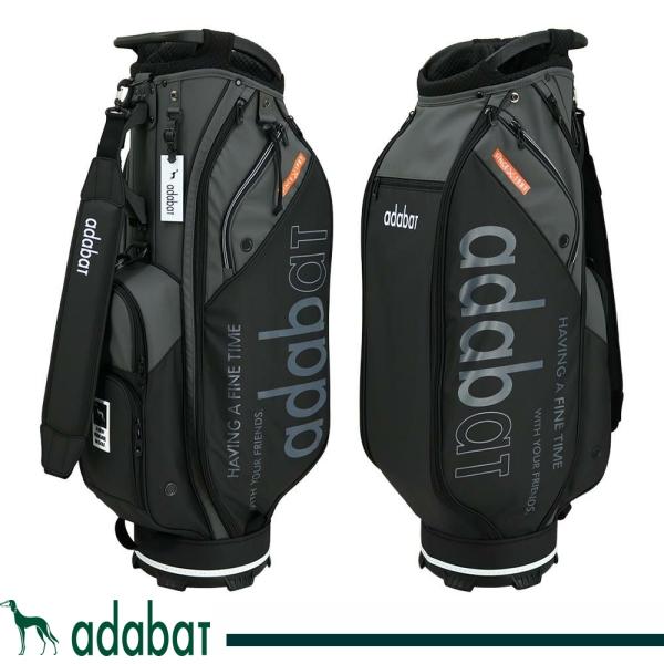 再値下げ！アダバット　ゴルフバッグ　キャディーバック　adabat 新品　未使用 adabat（アダバット） ゴルフ キャディバッグ カート型 9型 47インチ